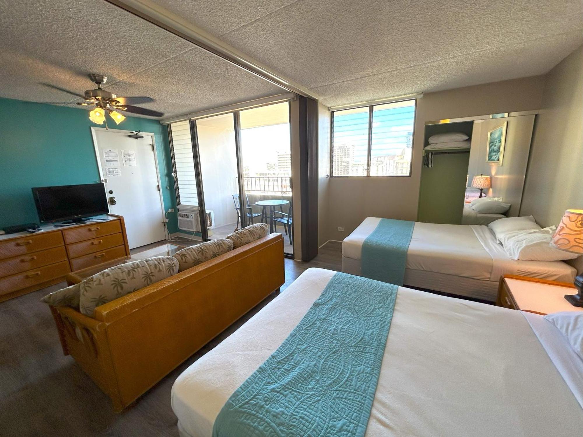 Royal Kuhio 1606 - Spacious Studio With Diamond Head City Views In The Heart Of Waikiki! 檀香山 外观 照片